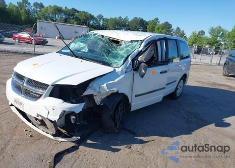 2014 Dodge Grand Caravan American Value Pkg z USA, uszkodzony, nr VIN 2C4RDGBG8ER316239